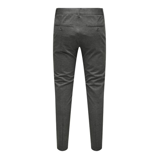 Only & Sons onsmark slim check 020960 pant 22034297 jet black - Image 2
