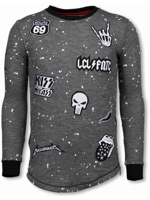 Local Fanatic Longfit embroidery sweater patches - Image 1