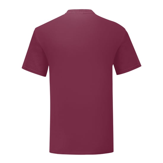 Fruit of the Loom Unisex Iconic T-Shirt för vuxna (Bourgogne) - Image 2