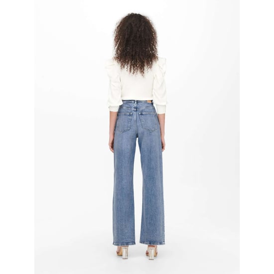 Only Juicy hw wide leg rea365 noos medium blue deni - Image 3