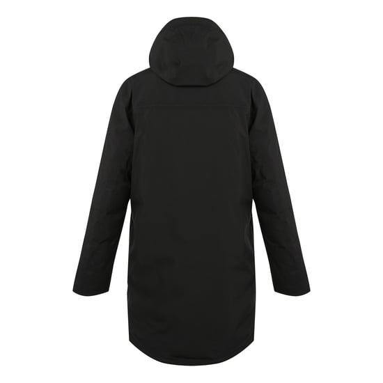 Regatta Mens Christian Lacroix Padded Long Waterproof Jacket (Black) - Image 2