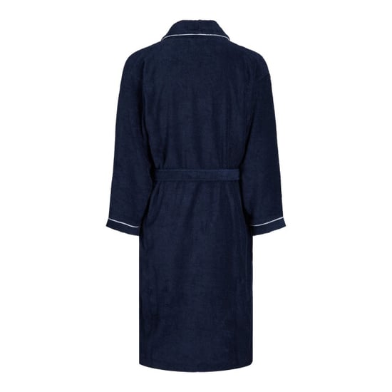 Jack & Jones Badjas heren badstof jacpiping bathrobe navy r - Image 2
