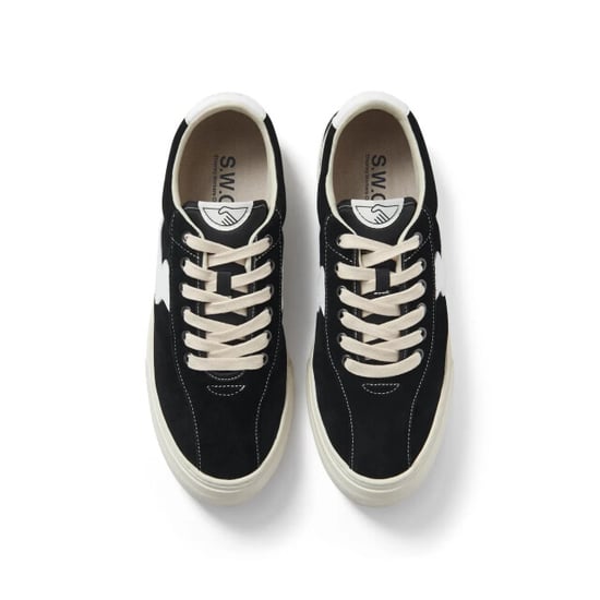 Stepney workers club S.w.c dellow s-strike cup black white lage sneakers unisex - Image 2