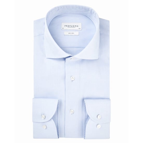 Profuomo Slim fit overhemd extra met lange mouwen - Image 1
