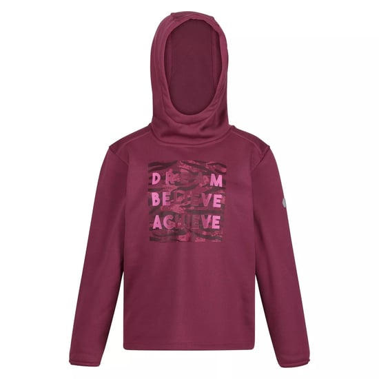 Regatta Childrens/Kids Dream Believe Achieve Extol Stretch Hoodie (Amaranth Haze) - Image 1