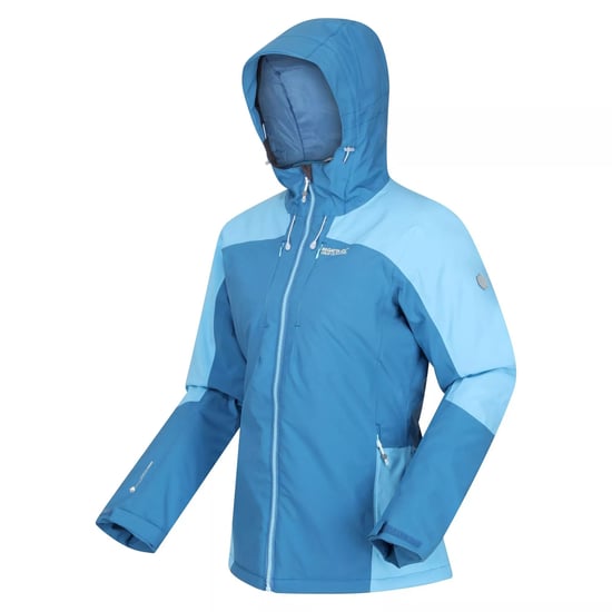 Regatta Womens/Ladies Highton II Stretch Padded Jacket (Vallarta Blue/Ethereal Blue) - Image 3