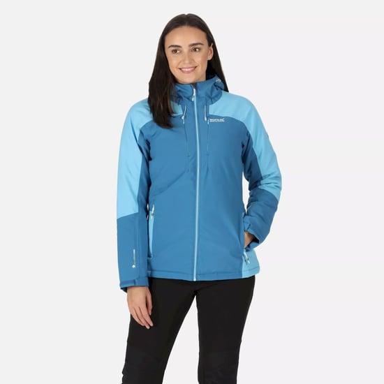 Regatta Womens/Ladies Highton II Stretch Padded Jacket (Vallarta Blue/Ethereal Blue) - Image 5