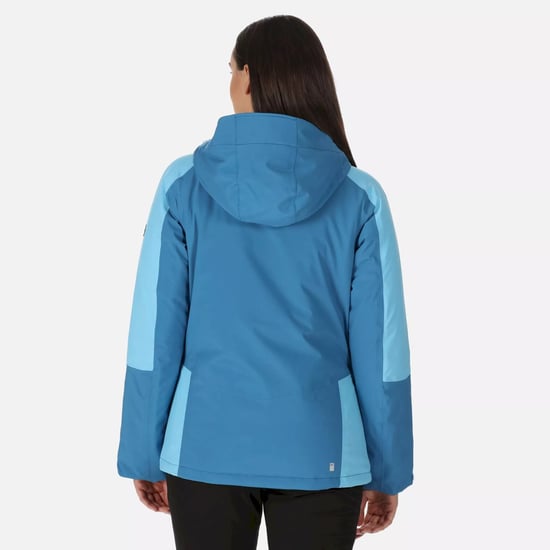Regatta Womens/Ladies Highton II Stretch Padded Jacket (Vallarta Blue/Ethereal Blue) - Image 6