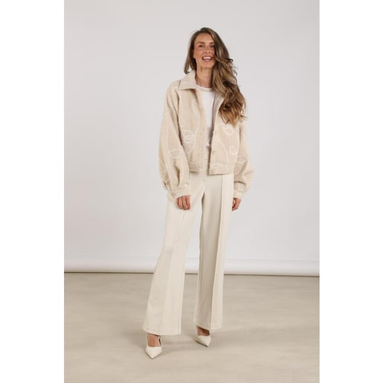 Nukus Jill pants scuba beige - Image 6