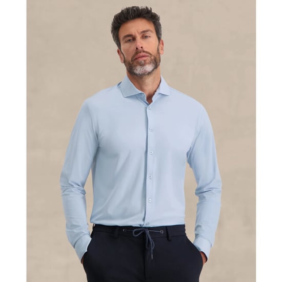 Blue Industry Lounge jersey overhemd | - Image 6