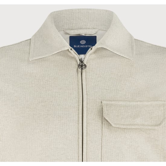 Blue Industry shirtjacket elbaw25-m8 sand - Image 6