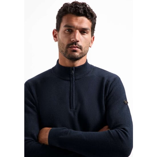 No Excess Pullover half zip plated structure night - Image 5