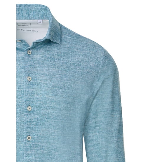 Blue Industry Casual overhemd met lange mouwen - Image 2