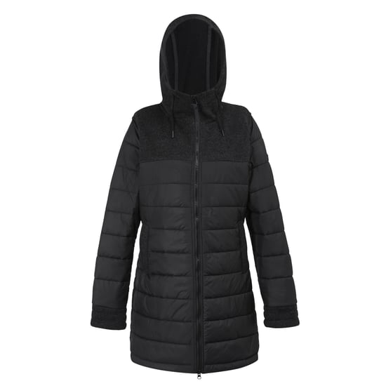 Regatta Womens/Ladies Melanite Baffled Padded Jacket (Black) - Image 1