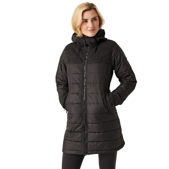 Regatta Womens/Ladies Melanite Baffled Padded Jacket (Black) - Image 4