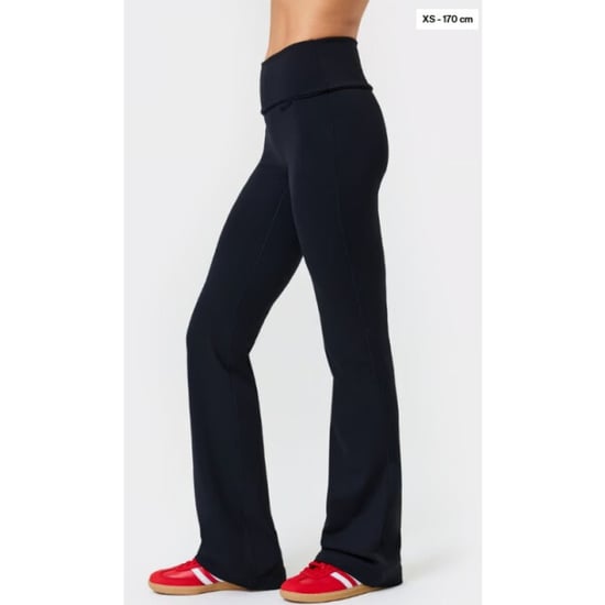 Stronger Soft fold over flared leggings l918-99999 - Image 5