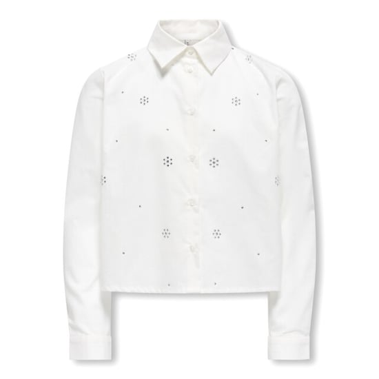 Only Kogclara life short emb shirt wvn off-white - Image 1