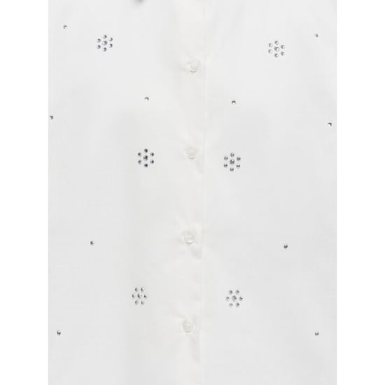 Only Kogclara life short emb shirt wvn off-white - Image 5
