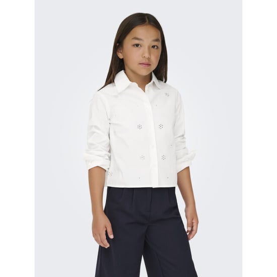 Only Kogclara life short emb shirt wvn off-white - Image 6