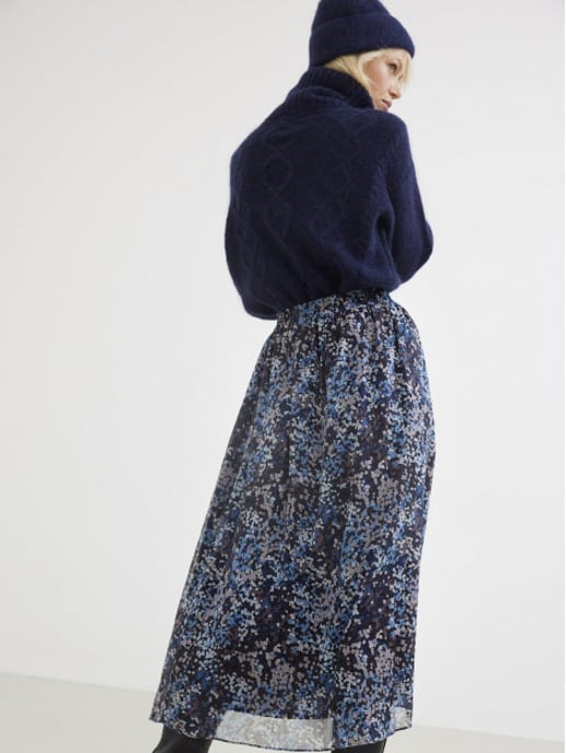 Catwalk Junkie Skirt Cloudy Leaves - Image 3