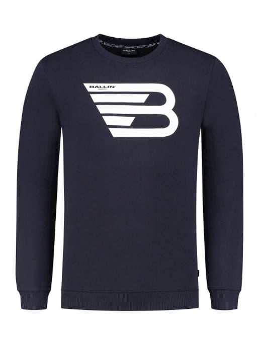 Ballin Amsterdam - Heren Slim Fit Original Sweater -blauw - Image 1