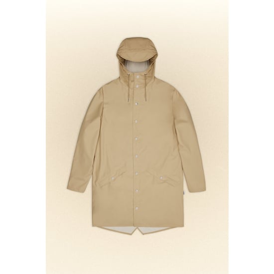 Rains Long jacket sand 556140 - Image 1