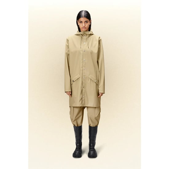 Rains Long jacket sand 556140 - Image 2