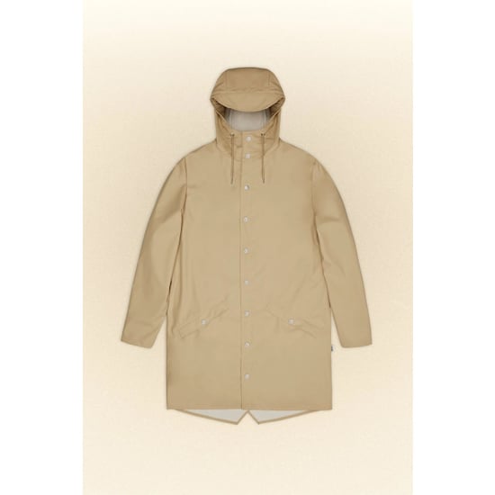 Rains Long jacket sand 556140 - Image 3