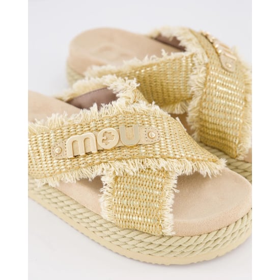 Mou Dames criss-cross rope sandal - Image 5