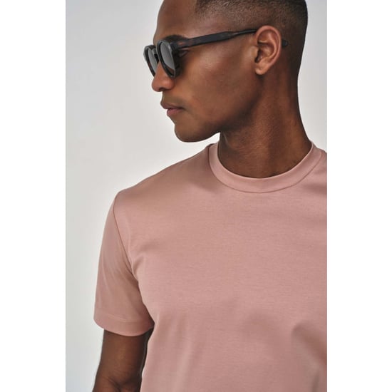 Valenza Interlock supima t-shirt tea rose - Image 3