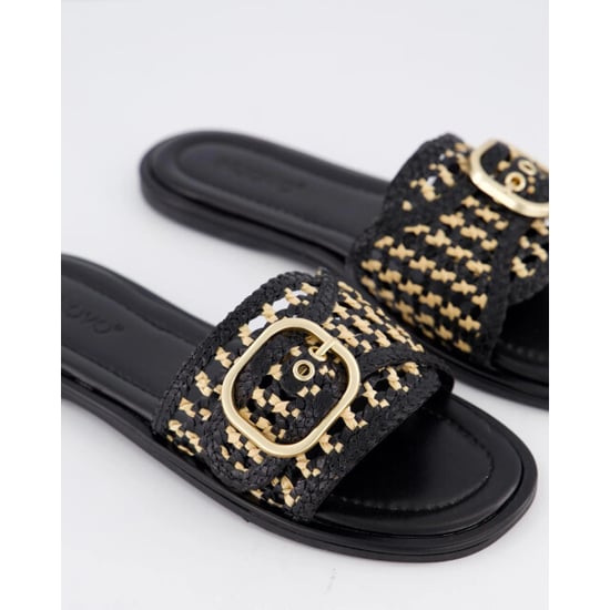 Gibaldi Dames bicolor woven slipper - Image 3