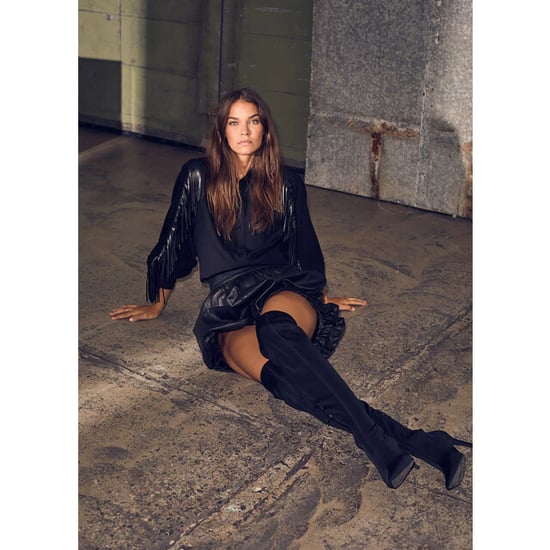 Haute L'Amitié Balloon leather skirt kort - Image 4