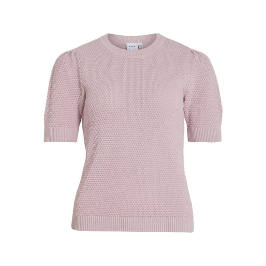 Vila Vidalo o-neck ss knit top noos lila - Image 1