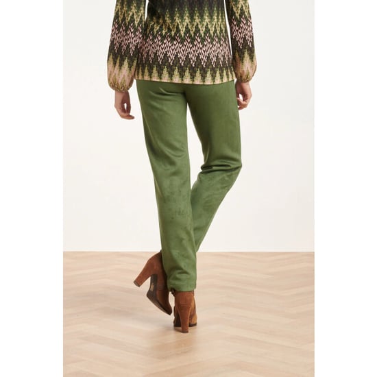 Smashed Lemon 24597 suède leger aangesloten broek | - Image 6