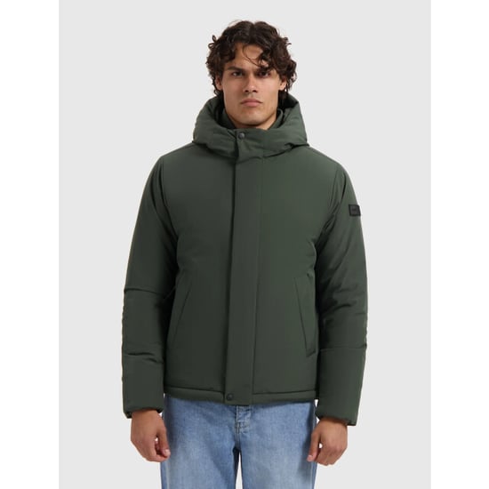 Pure Path Active flex short parka jacket dark - Image 4