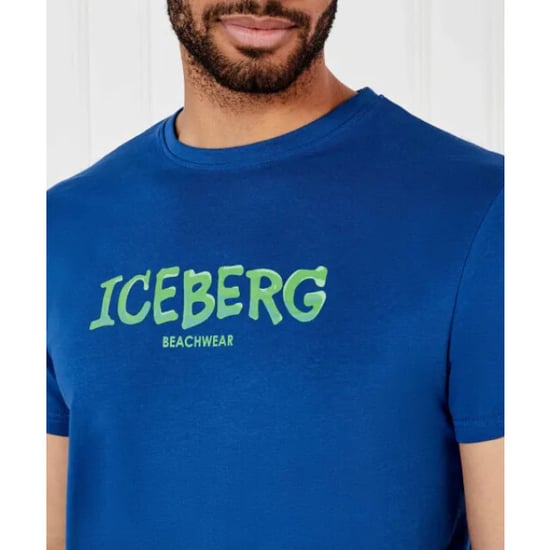 Iceberg Beachwear vertical logo tee - Image 4