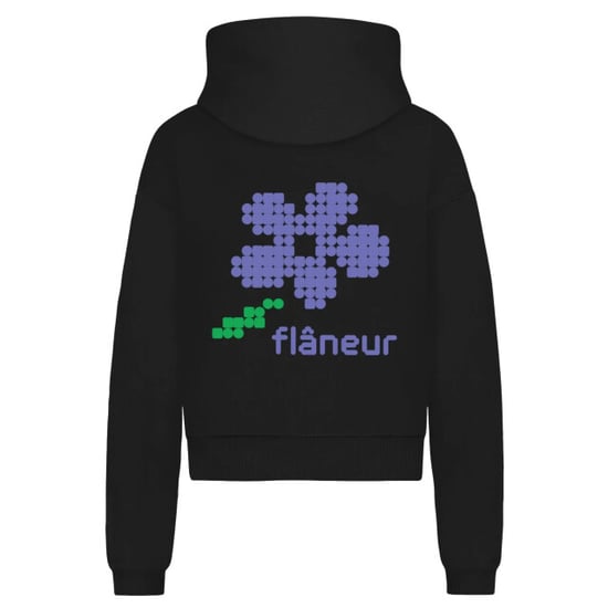 Flaneur Homme Heren pixel flower zip-up - Image 3