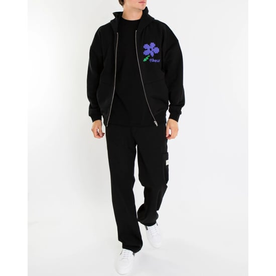 Flaneur Homme Heren pixel flower zip-up - Image 4