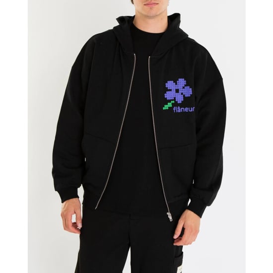Flaneur Homme Heren pixel flower zip-up - Image 6