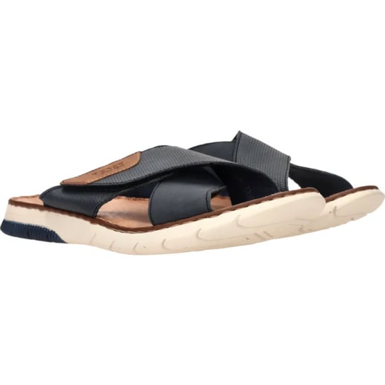 Rieker Slippers blue 25283-14 3087 - Image 3