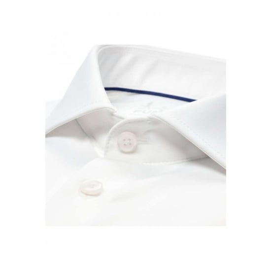Pure 4030-21750 900 white uni stretch overhemd lange mou - Image 3