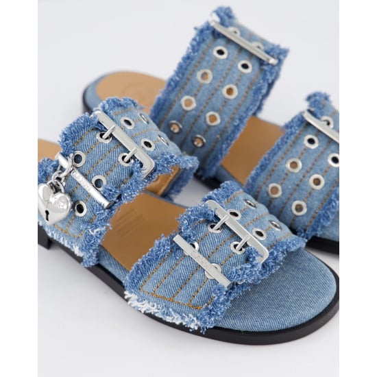 Ganni Dames buckle two-strap sandals - Image 3