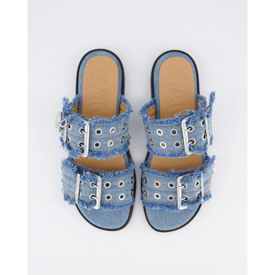 Ganni Dames buckle two-strap sandals - Image 5