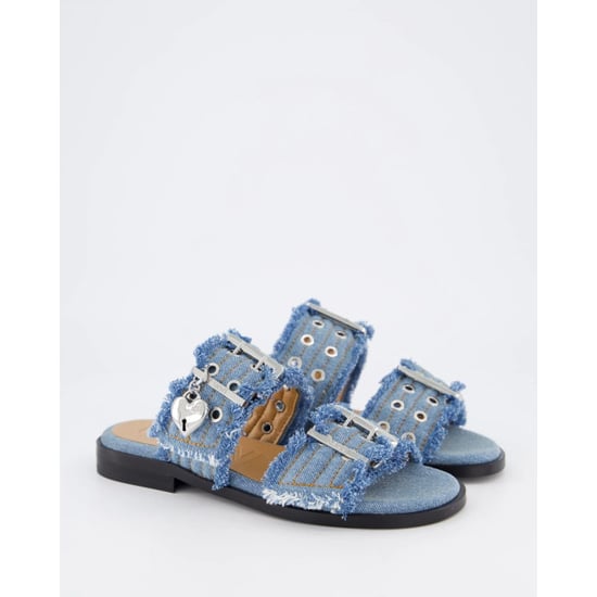 Ganni Dames buckle two-strap sandals - Image 6