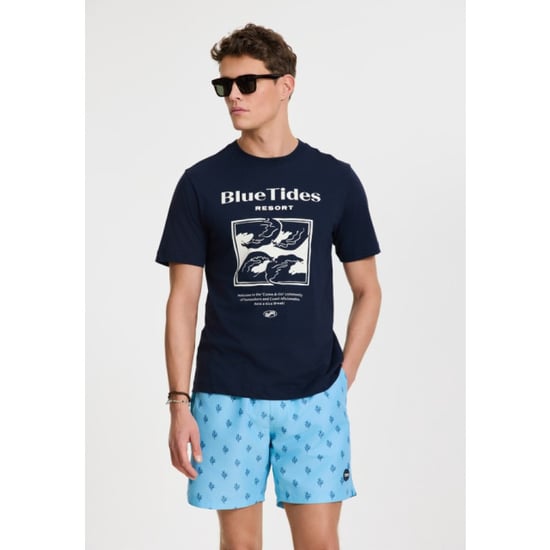 Shiwi 1525107456 6713 blue sky sketched coral swim short - - Image 5