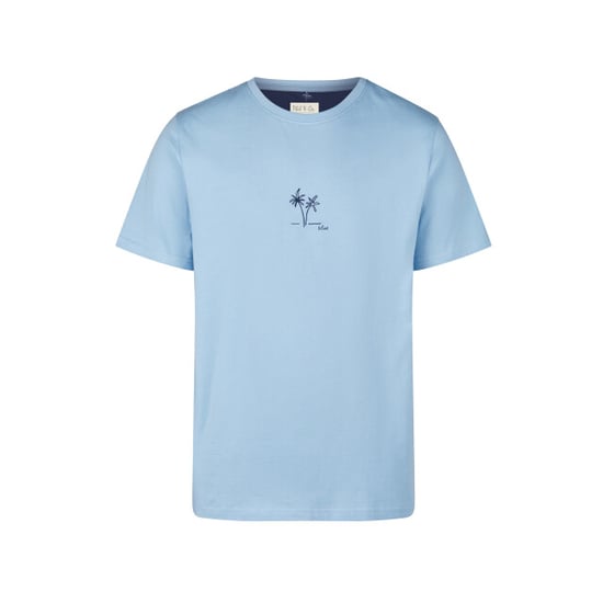 Phil & Co Heren shortama korte pyjama set lichtblauw - Image 3
