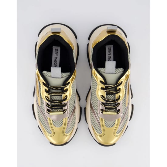 Steve Madden Dames possession-e sneaker metallic - Image 3
