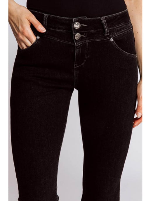 Zhrill Madison Black Flared Jeans - Image 5
