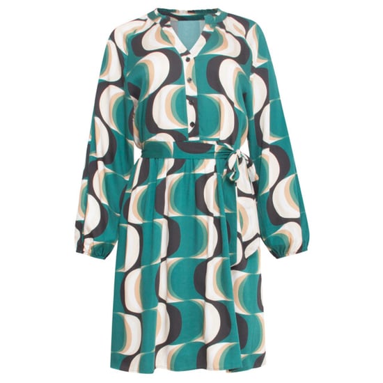 Smashed Lemon 24757 retro graphic jurk | - Image 6