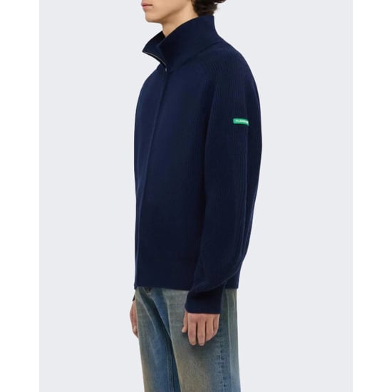 Flaneur Homme Heren badge knit cardigan - Image 3